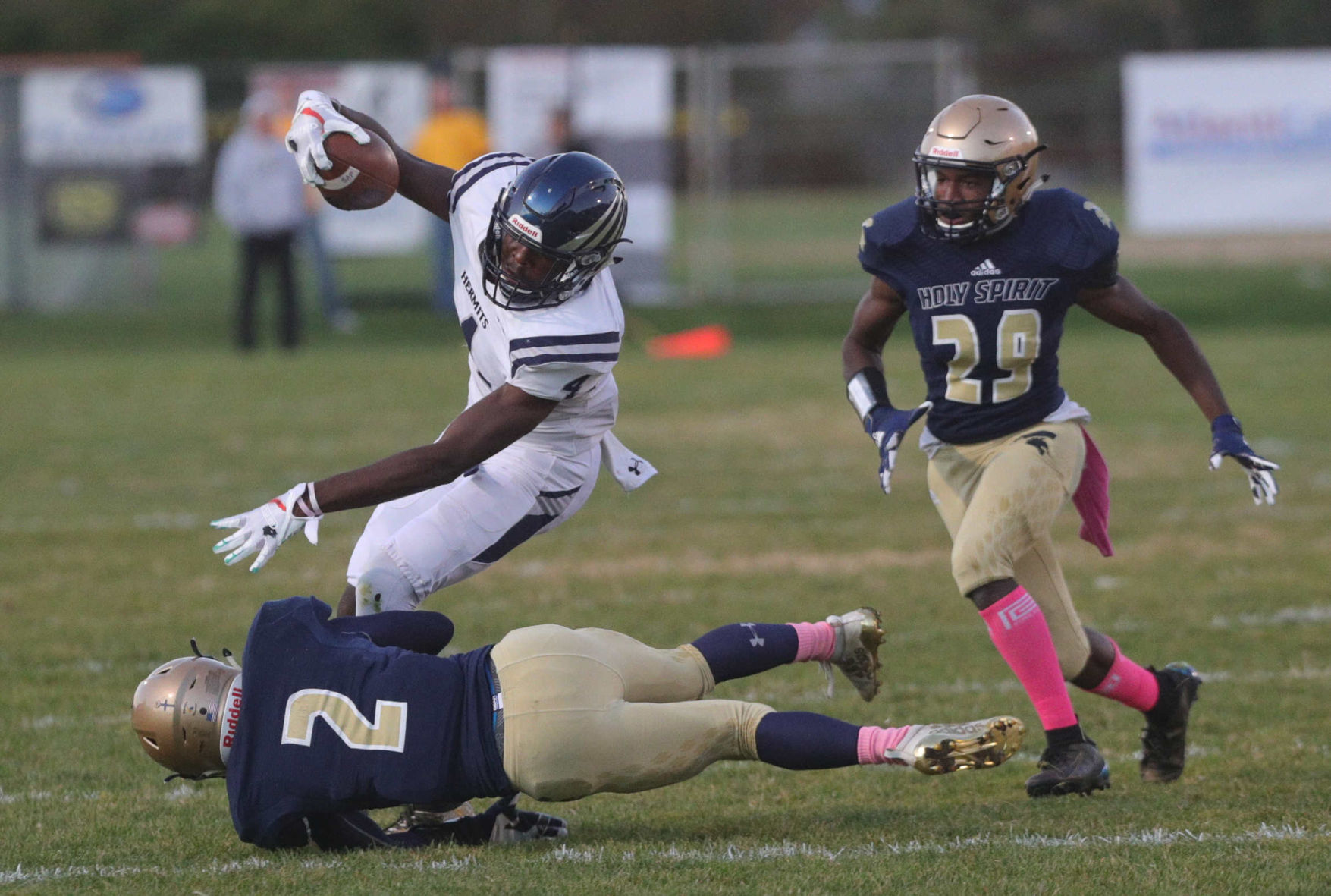 St. Augustine Prep vs Holy Spirit football game